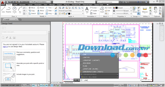 AutoCAD 2014: Công cụ thiết kế 2D và 3D hàng đầu cho kiến trúc sư và kỹ sư chuyên nghiệp. https://st.download.com.vn/data/image/2013/Thang07/23/Autodesk-AutoCAD-3.jpg