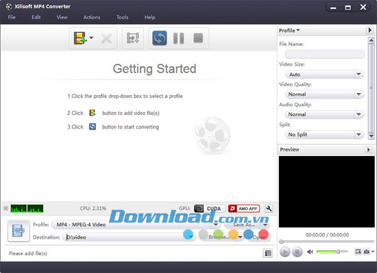 Xilisoft MP4 Converter