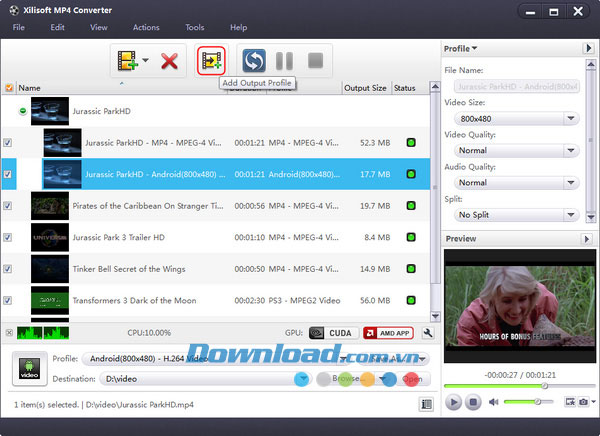 Xilisoft MP4 Converter