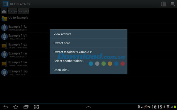 B1 Free Archiver for Android
