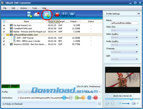 Xilisoft SWF Converter