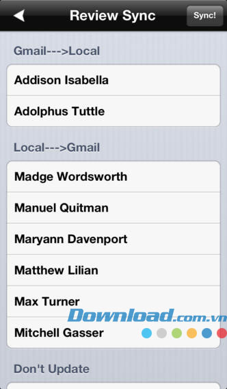 Nhiều chế độ đồng bộ