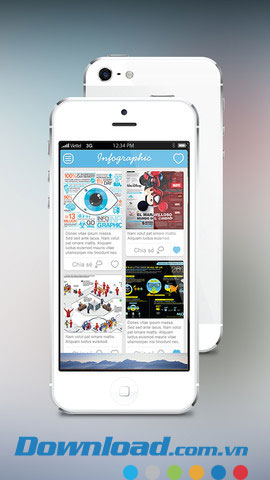 Infographic VietNamese for iOS