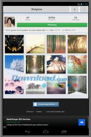 Winstagram for Android