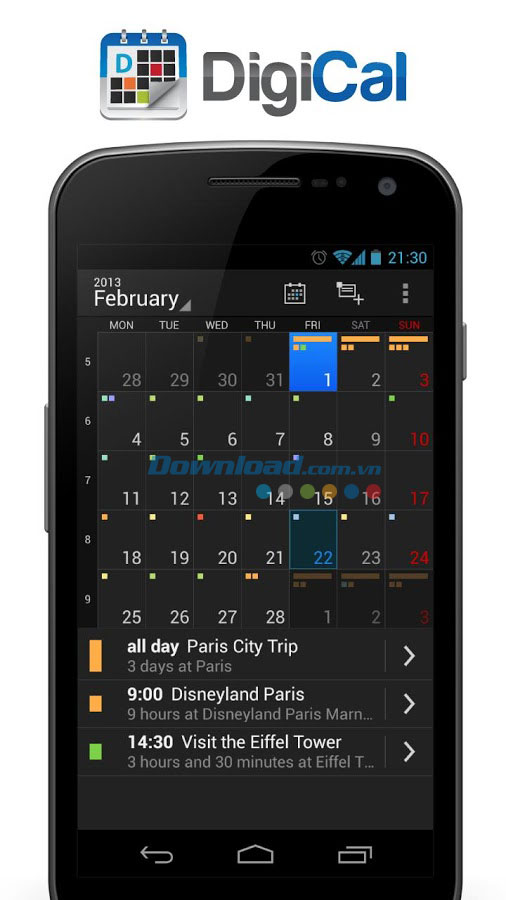 DigiCal Calendar & Widgets for Android