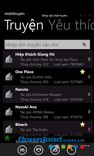 Mobi Truyện for Windows Phone