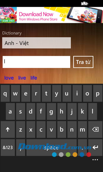 Từ điển Việt for Windows Phone