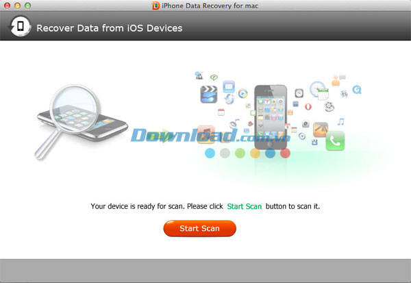 Tenorshare iPhone Data Recovery for Mac