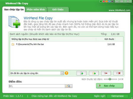 WinMend File Copy