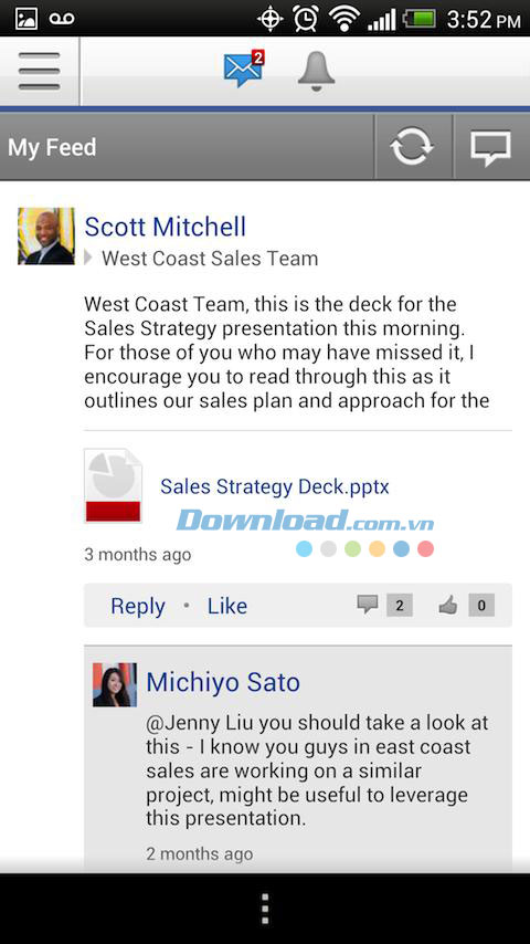 Yammer for Android