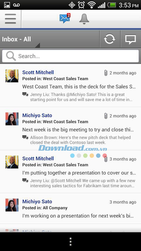 Yammer for Android