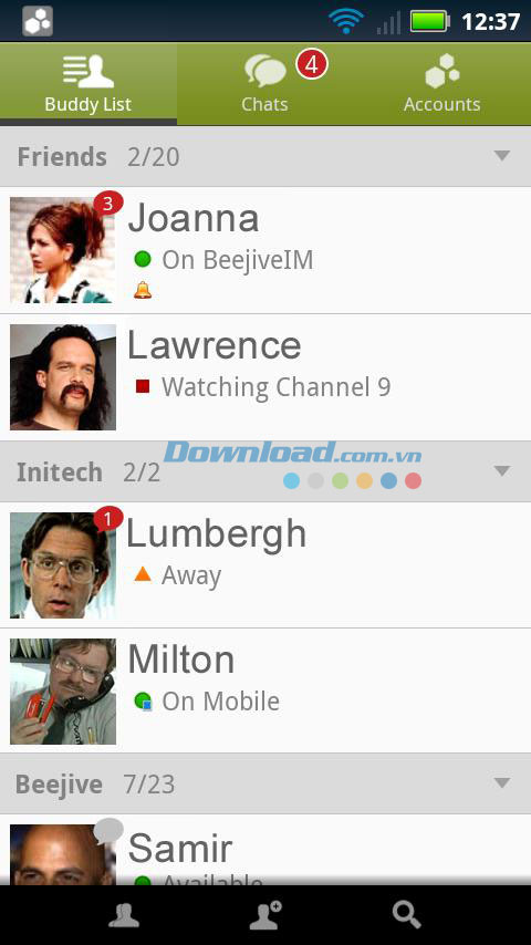  BeejiveIM for Google Talk Free for Android