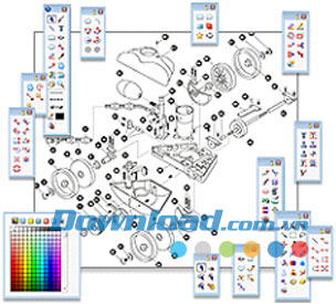 Vẽ và chỉnh sửa Canvas