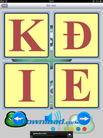 Đố chữ Học chữ cái for iOS