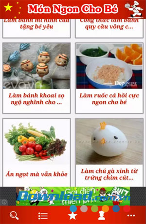 Món ngon cho bé for Android