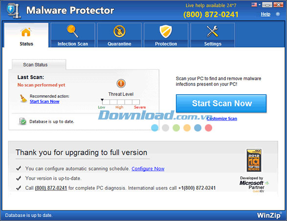 Winzip Malware Protector
