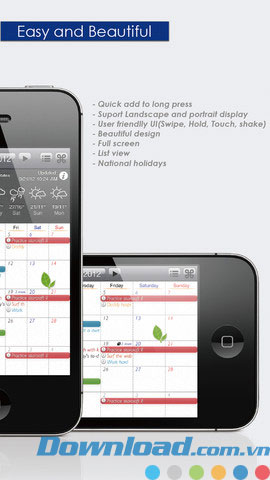 Giao diện đơn giản và đẹp mắt