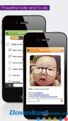 Quản lý ghi chú mạnh mẽ