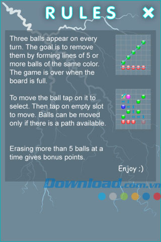 Luật chơi đơn giản