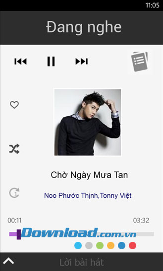 Zing Mp3 for Windows Phone