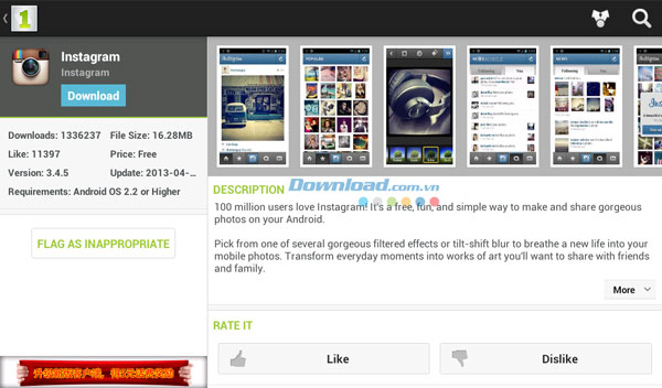 1Mobile Market for Android