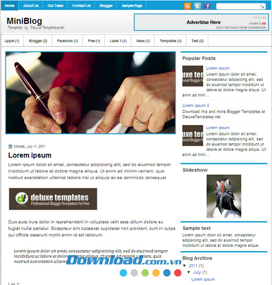 MiniBlog