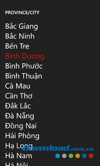 TaxiViet for Windows Phone