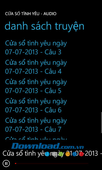 Cửa sổ tình yêu for Windows Phone
