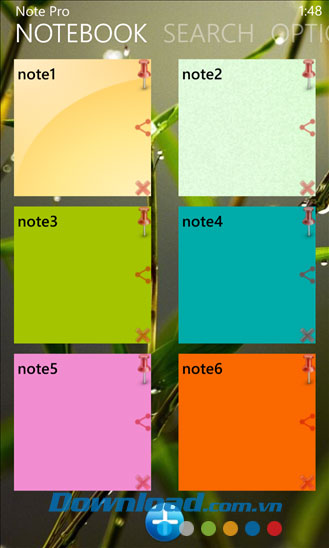 Ghi chú Pro for Windows Phone