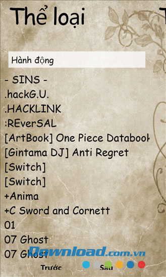 Manga TT for Windows Phone