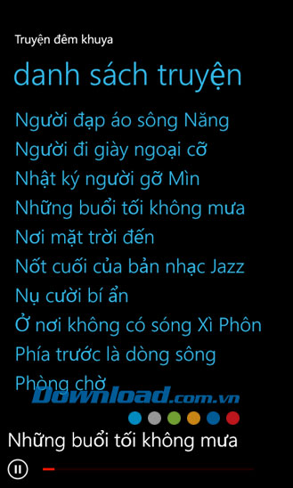 Nghe đọc truyện Nghe truyện đêm khuya for Windows Phone