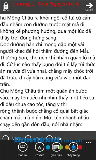 Tủ sách online for Windows Phone