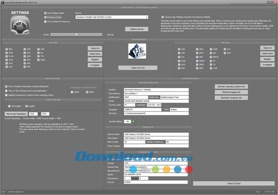 Easy-Data Mediacenter
