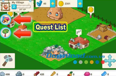 Tiny Village trên Android