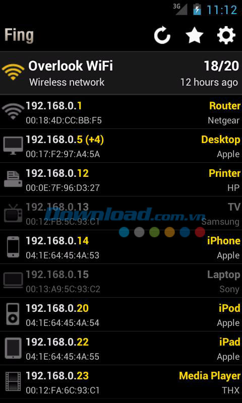 Fing for Android