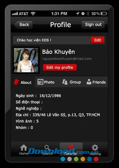 Học viện EOS for Android