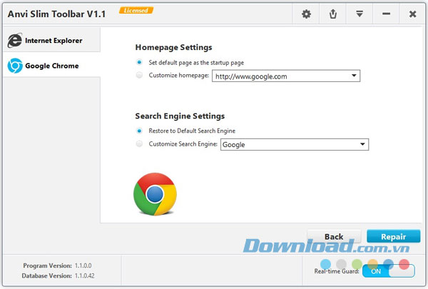 Anvi Slim ToolBar