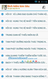 Bích kiếm kim tiêu foe Android