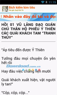 Bích kiếm kim tiêu foe Android