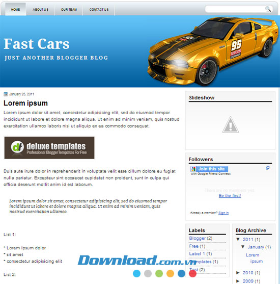 Fast Cars
