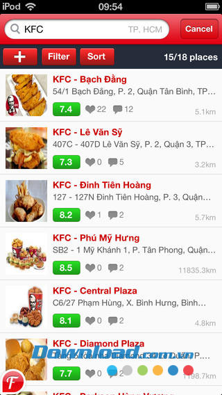 Foody for Android