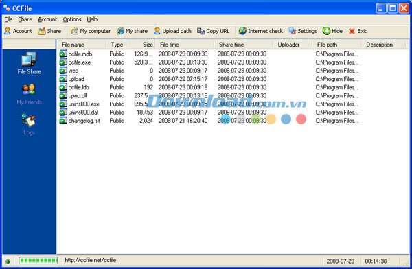 CC File Transfer