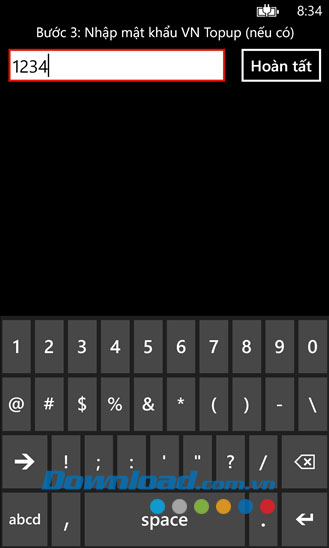VnTopup for Windows Phone