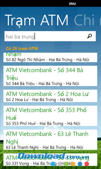 Vietnam Banks for Windows Phone
