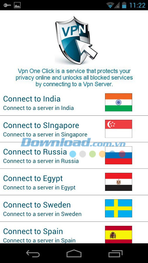 Vpn One Click for Android