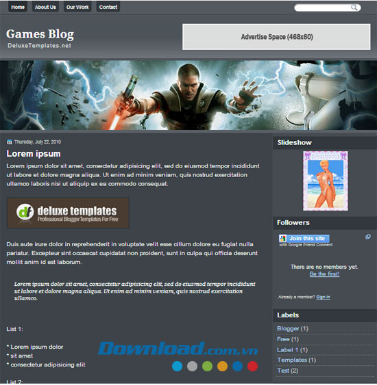 Games Blog