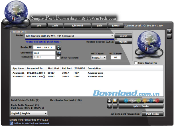Simple Port Forwarding