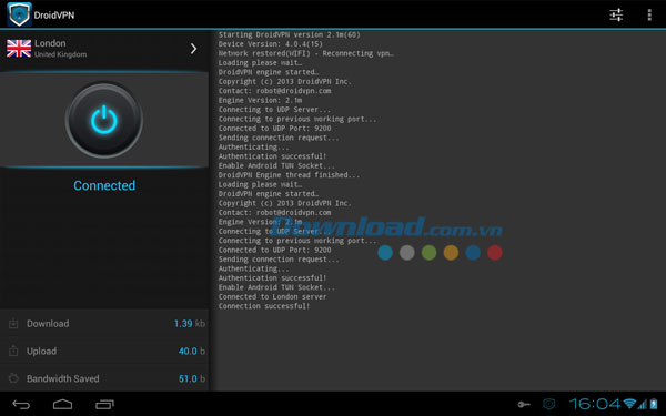 DroidVPN for Android