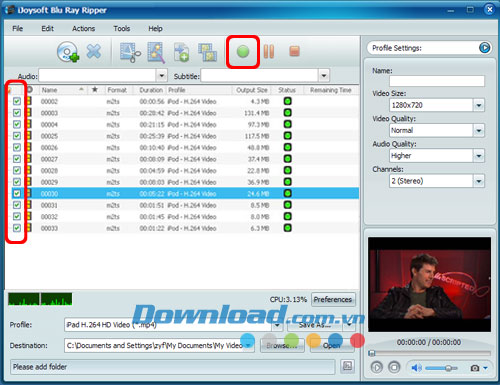 Rip video blu ray iJoysoft Blu Ray Ripper