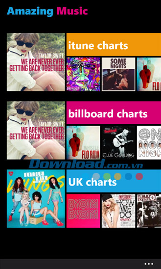 Amazing Music for Windows Phone